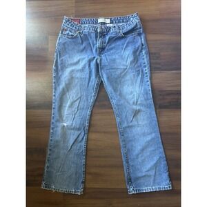 Arizona Women's Bootcut Jeans‎ Distressed Size 13 Short